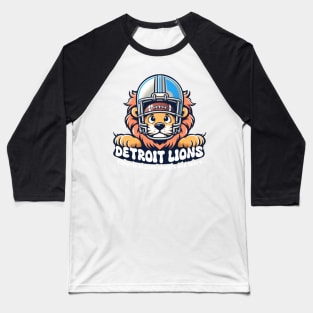 detroit lions Baseball T-Shirt